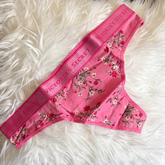 Victoria's Secret Pink Floral Briefs - Picture 2 of 15